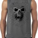 Black Widow Mens Sleeveless Shirt