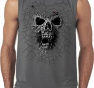 Black Widow Mens Sleeveless Shirt