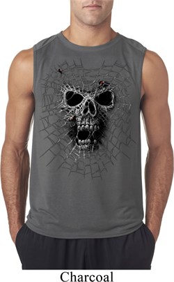 Black Widow Mens Sleeveless Shirt