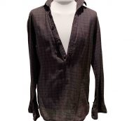 Blk Dnm brown Cotton Shirts