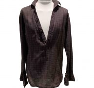 Blk Dnm brown Cotton Shirts