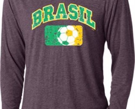 Brasil Mens Hooded Shirt