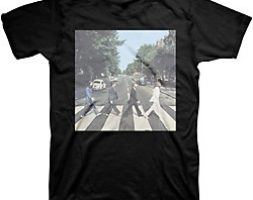 Bravado Beatles Abbey Road Mens T-Shirt Black XX-Large