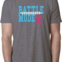 Breast Cancer Awareness Battle Mode Mens Burnout Shirt