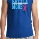 Breast Cancer Awareness Battle Mode Mens Muscle Shirt