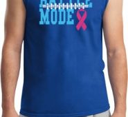Breast Cancer Awareness Battle Mode Mens Muscle Shirt
