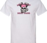 Breast Cancer Awareness Bikers Against Breast Cancer Mens Tall Shirt