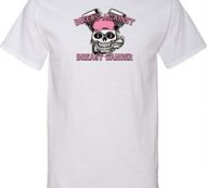 Breast Cancer Awareness Bikers Against Breast Cancer Mens Tall Shirt