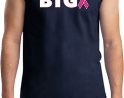 Breast Cancer Awareness Dream Big Mens Muscle Shirt