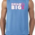 Breast Cancer Awareness Dream Big Mens Sleeveless Shirt