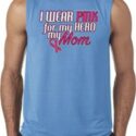 Breast Cancer Awareness Pink for My Hero Mens Sleeveless Shirt