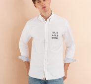 Brooks Brothers Men’s Cotton Oxford Logo Sport Shirt