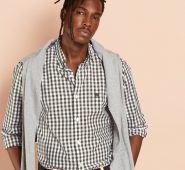 Brooks Brothers Men’s Gingham Broadcloth Sport Shirt