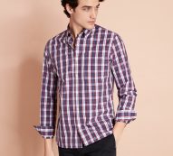 Brooks Brothers Men’s Plaid Cotton Broadcloth Sport Shirt