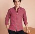 Brooks Brothers Men’s Red Dot-Print Poplin Sport Shirt