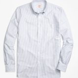 Brooks Brothers Men’s Stripe Oxford Sport Shirt