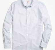 Brooks Brothers Men’s Stripe Oxford Sport Shirt