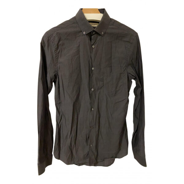 Burberry anthracite Cotton Shirts