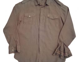 Burberry beige Linen Shirts