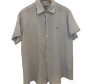 Burberry blue Linen Shirts
