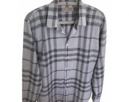 Burberry grey Cotton Shirts