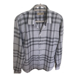 Burberry grey Cotton Shirts