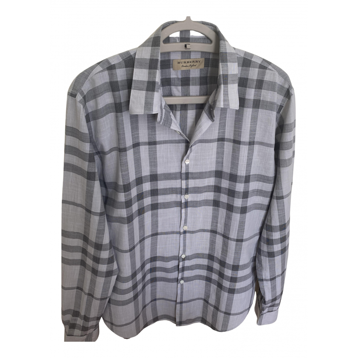 Burberry grey Cotton Shirts