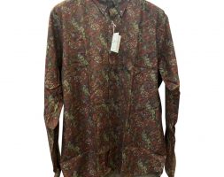 C.b. Made In Italy burgundy Viscose Shirts