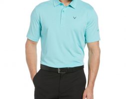 Callaway Men’s Pro Spin Fine Line Stripe Golf Polo Shirt Aqua/Turquoise Bright, 2X-Large – Mens Golf Shirts at Academy Sports