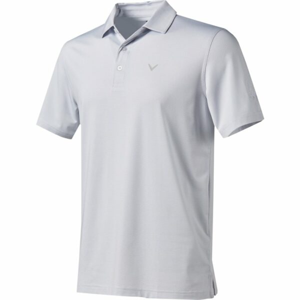 Callaway Men's Pro Spin Fine Line Stripe Golf Polo Shirt Bright White, Medium - Mens Golf Shirts at Academy Sports