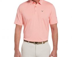 Callaway Men’s Pro Spin Fine Line Stripe Golf Polo Shirt Orange, X-Large – Mens Golf Shirts at Academy Sports