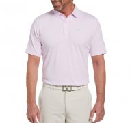 Callaway Men’s Pro Spin Fine Line Stripe Golf Polo Shirt Pink Light, X-Large – Mens Golf Shirts at Academy Sports