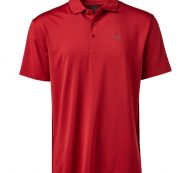 Callaway Men’s Pro Spin Fine Line Stripe Golf Polo Shirt Tango Red, X-Large – Mens Golf Shirts at Academy Sports