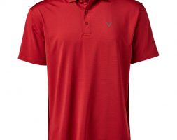 Callaway Men’s Pro Spin Fine Line Stripe Golf Polo Shirt Tango Red, X-Large – Mens Golf Shirts at Academy Sports
