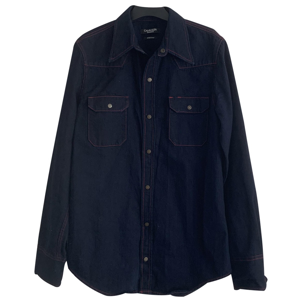 Calvin Klein 205W39Nyc navy Denim - Jeans Shirts