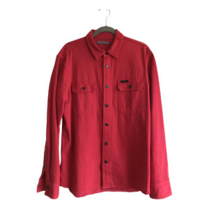 Calvin Klein Jeans red Cotton Shirts