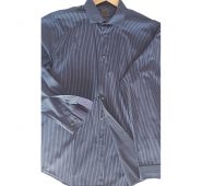 Calvin Klein blue Cotton Shirts