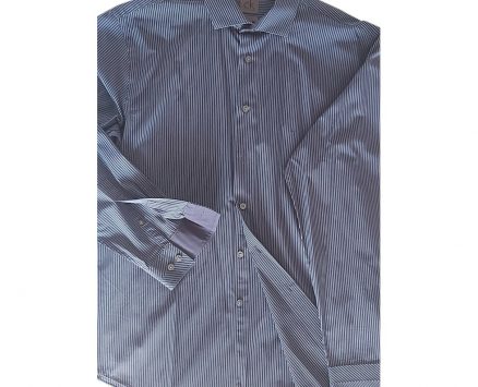 Calvin Klein blue Cotton Shirts