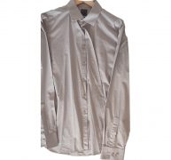 Calvin Klein grey Cotton Shirts