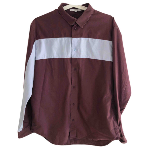 Carven burgundy Cotton Shirts