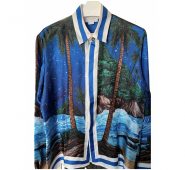 Casablanca blue Silk Shirts