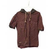 Celio red Cotton Shirts