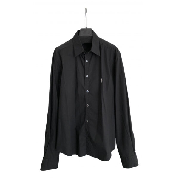 Cesare Paciotti black Cotton Shirts