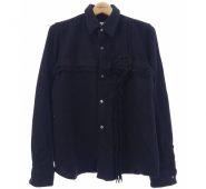 Comme Des Garcons navy Cotton Shirts