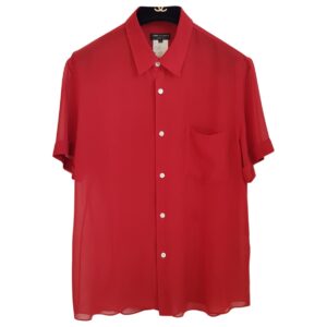 Comme Des Garcons red Polyester Shirts