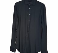 Corneliani black Cotton Shirts