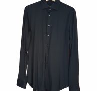 Corneliani black Cotton Shirts