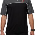 Crystal Tongue Patch Pocket Print Mens Polo Shirt