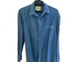 De Bonne Facture blue Cotton Shirts