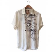 Desigual white Linen Shirts